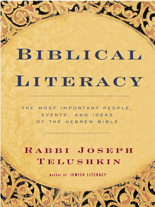 Title details for Biblical Literacy by Joseph Telushkin - Available
